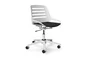 Aeris Numo Task White - (column with castors) Aeris Numo Task White - (column with castors)