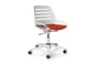 Aeris Numo Task White - (column with castors) Aeris Numo Task White - (column with castors)