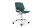 Aeris Numo Task White - (column with spring and castors) Aeris Numo Task White - (column with spring and castors)