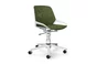 Aeris Numo Task White - (column with spring and castors) Aeris Numo Task White - (column with spring and castors)