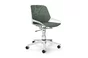 Aeris Numo Task White - (column with spring and castors) Aeris Numo Task White - (column with spring and castors)