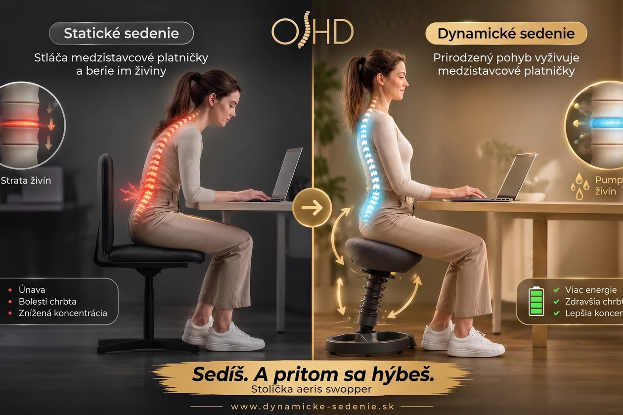Ergonomické sedenie patrí k zdravšiemu typu sedenia, avšak človek je stvorený pre pohyb, ktorý je pre neho prirodzený. Dynamické sedenie je najprirodzenejšie pre človeka a preto aj najzdravšie. Ergonomické sedenie patrí k zdravšiemu typu sedenia, avšak človek je stvorený pre pohyb, ktorý je pre neho prirodzený. Dynamické sedenie je najprirodzenejšie pre človeka a preto aj najzdravšie.