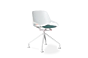 Stolička Aeris Numo (klzáky na hviezdici) White Stolička Aeris Numo (klzáky na hviezdici) White