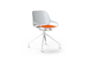 Stolička Aeris Numo (klzáky na hviezdici) White