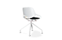 Stolička Aeris Numo (klzáky na hviezdici) White Stolička Aeris Numo (klzáky na hviezdici) White
