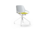 Stolička Aeris Numo (klzáky na hviezdici) White