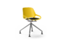 Stolička Aeris Numo (klzáky na hviezdici) Yellow
