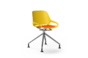 Stolička Aeris Numo (klzáky na hviezdici) Yellow