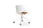 Stolička Aeris Numo (kolieska na hviezdici) White Stolička Aeris Numo (kolieska na hviezdici) White