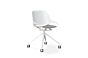 Stolička Aeris Numo (kolieska na hviezdici) White Stolička Aeris Numo (kolieska na hviezdici) White