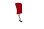 Stolička Swopper Microfibre červená podnož čierna / bez koliesok